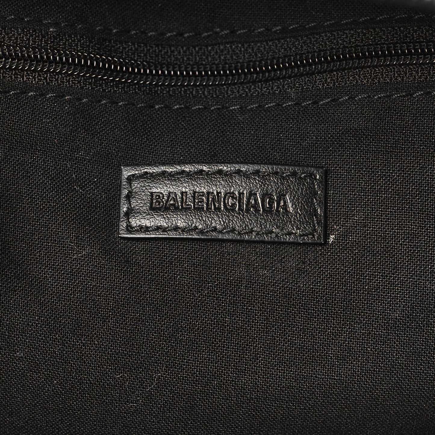 Grained Calfskin Small Explorer Backpack Black