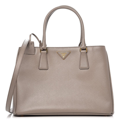 Prada Saffiano Lux Medium Tote Argilla 1 of 8