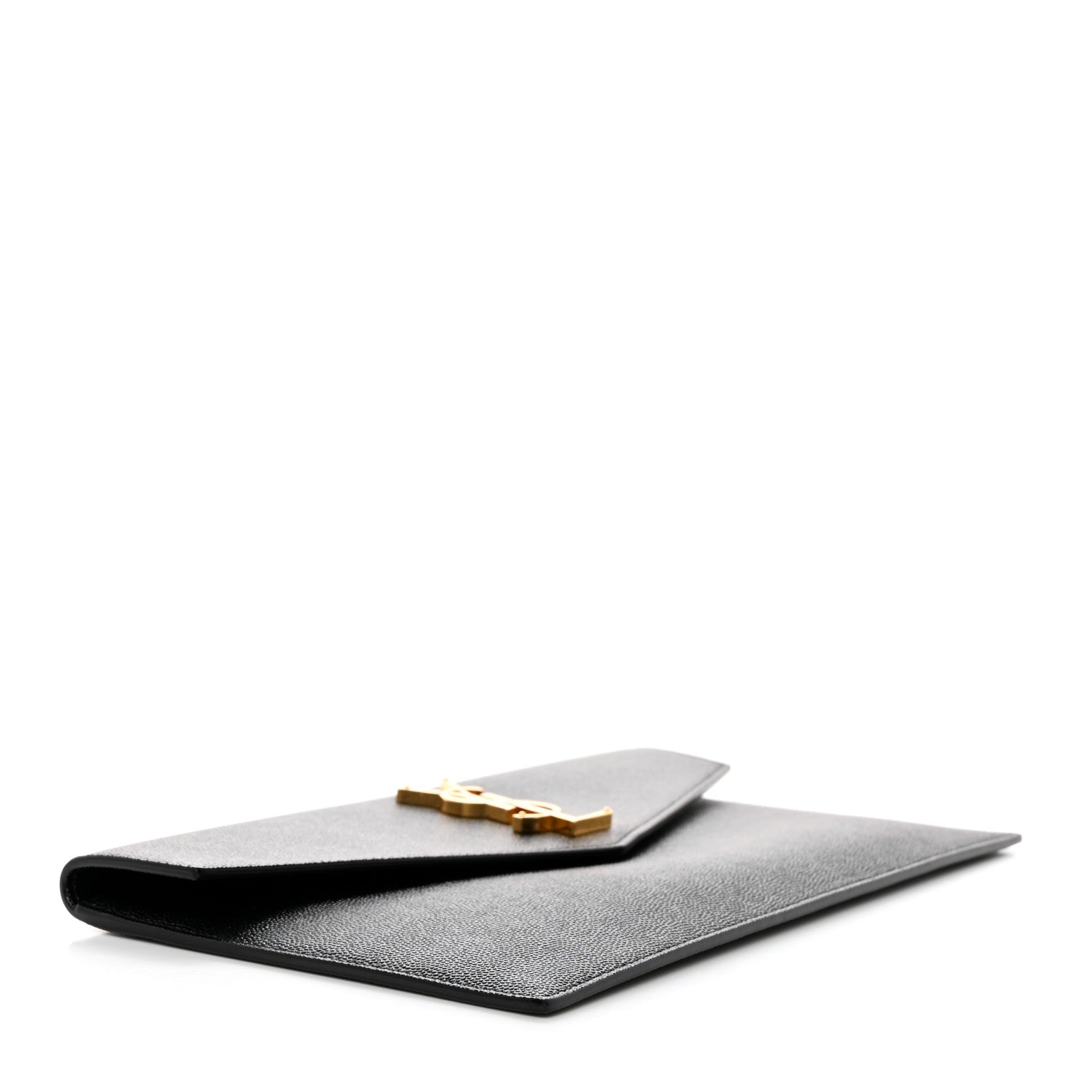 Saint Laurent Grain De Poudre Uptown Pouch Black 4 of 8