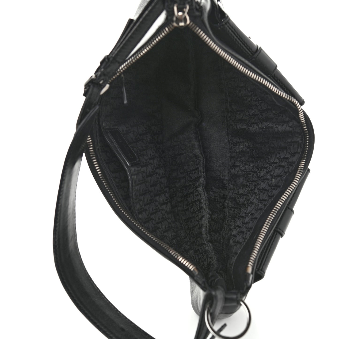 Calfskin Shoulder Bag Black