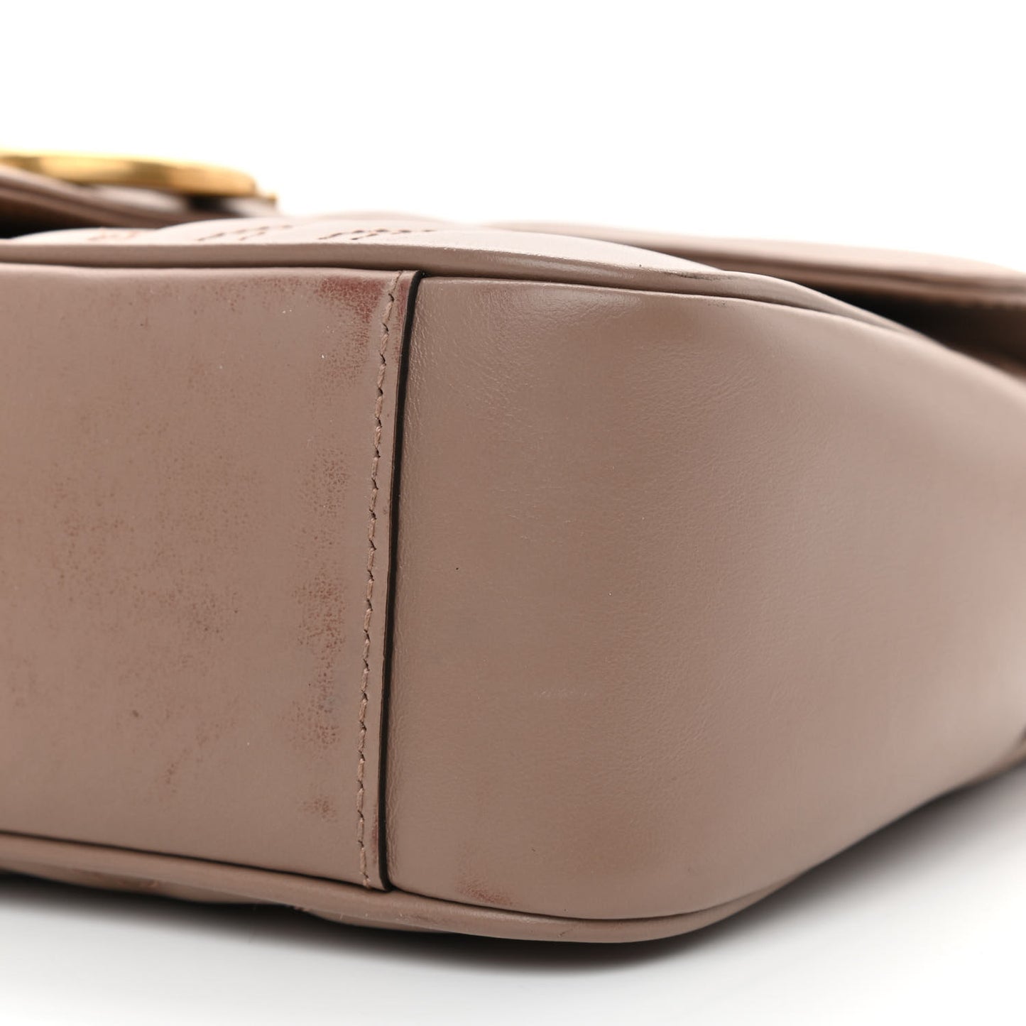 Calfskin Matelasse Small GG Marmont Shoulder Bag Porcelain Rose