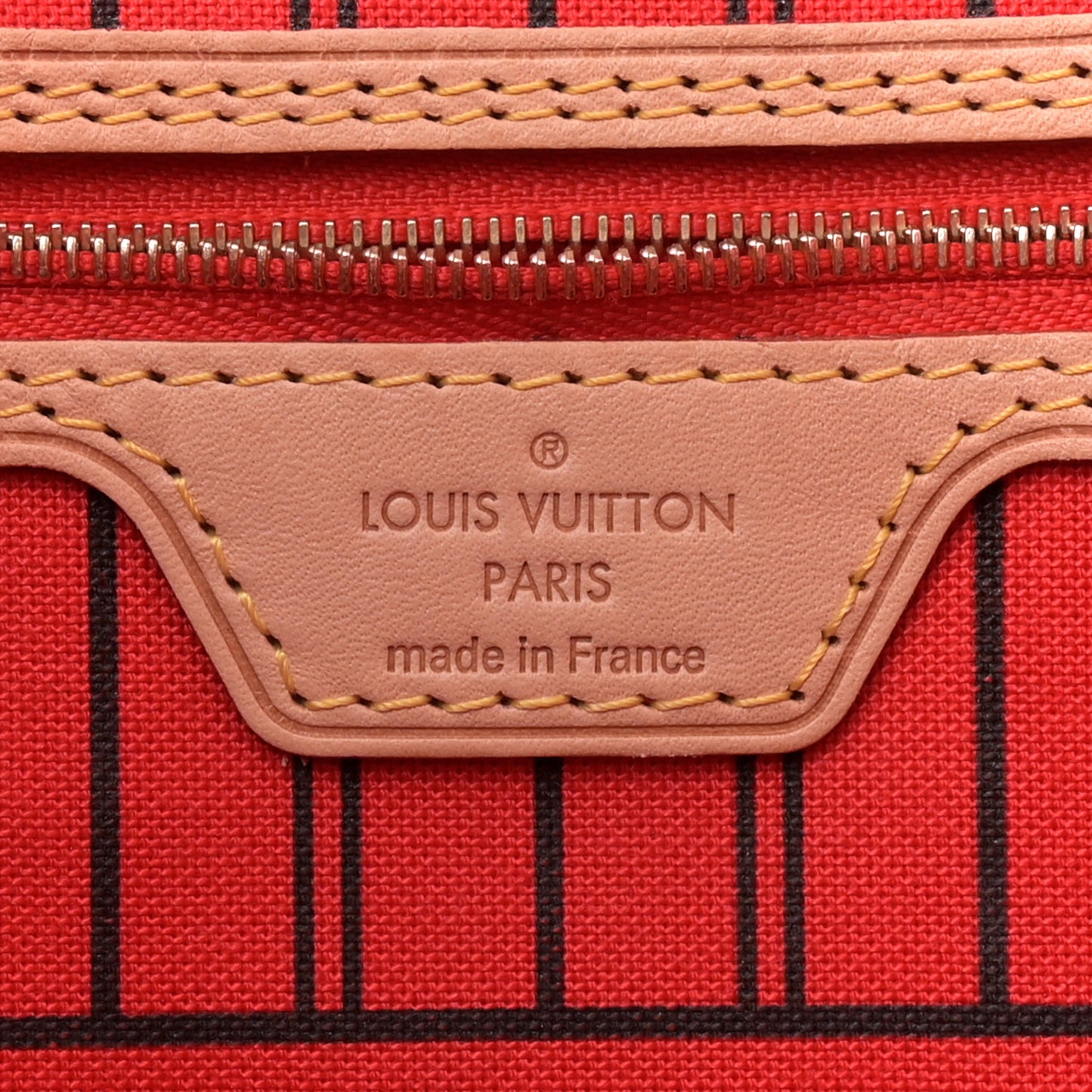 Monogram Jungle Dots Neo Neverfull MM Coquelicot Denim