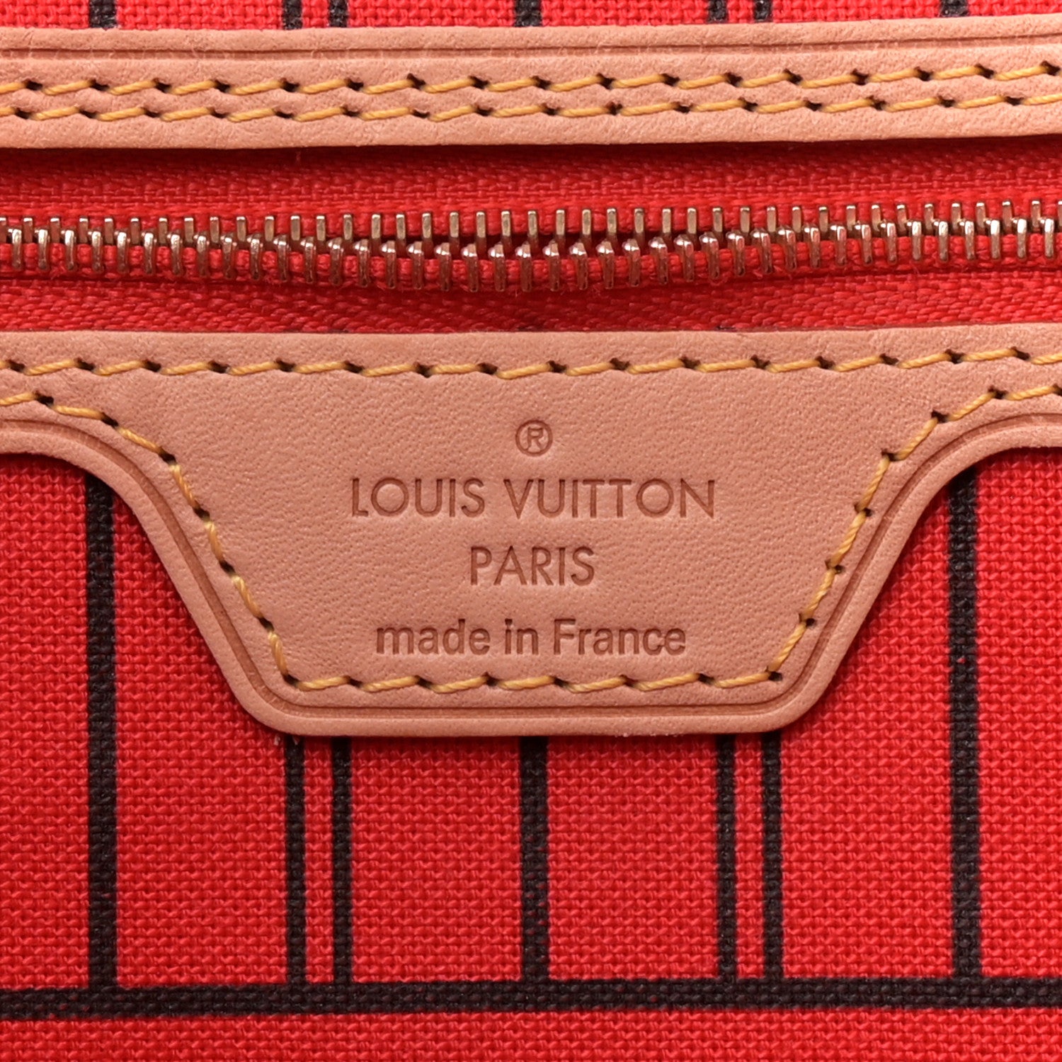 Louis Vuitton Monogram Jungle Dots Neo Neverfull MM Coquelicot Denim 7 of 10