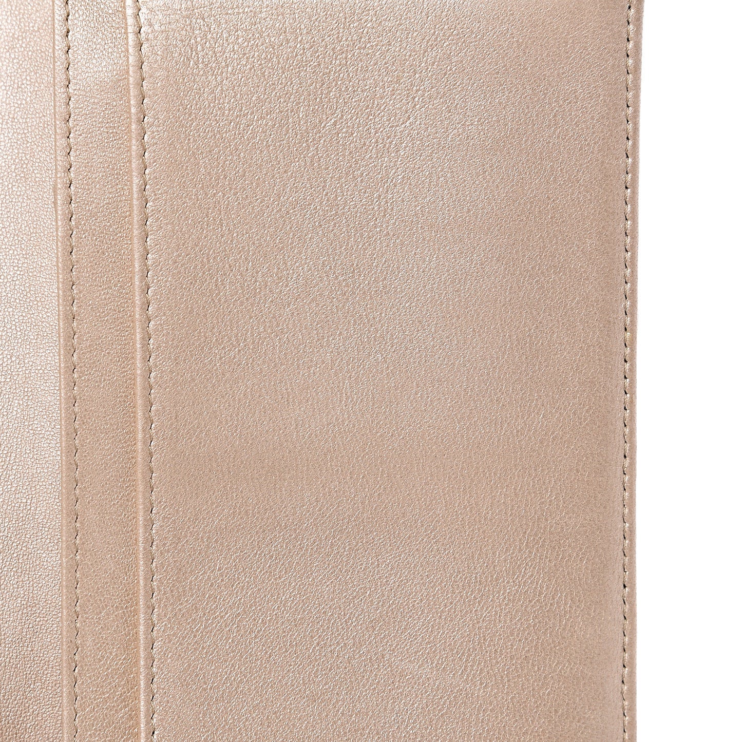 Lambskin Camellia Embossed Yen Wallet Black