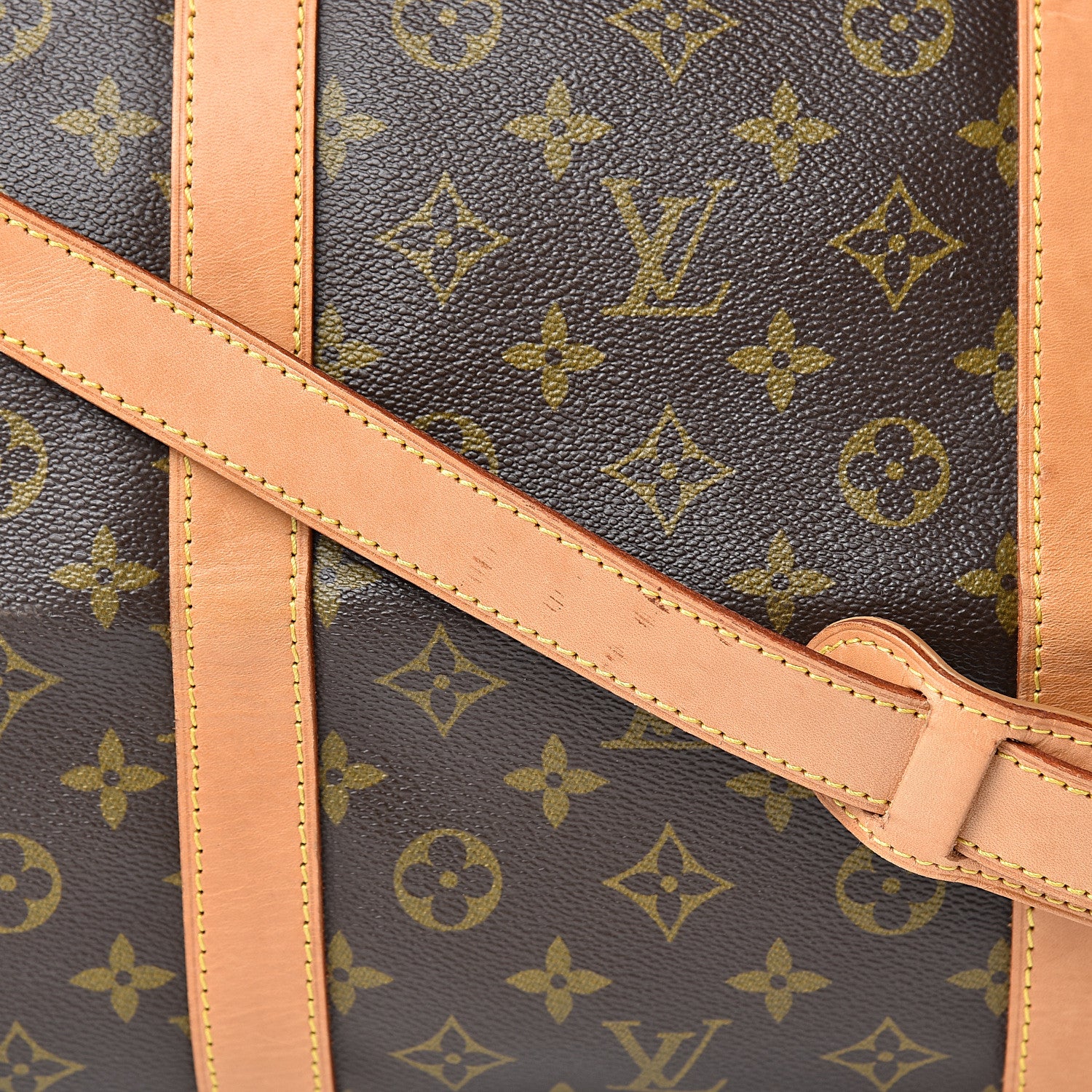 Louis Vuitton Monogram Keepall Bandouliere 60 9 of 11