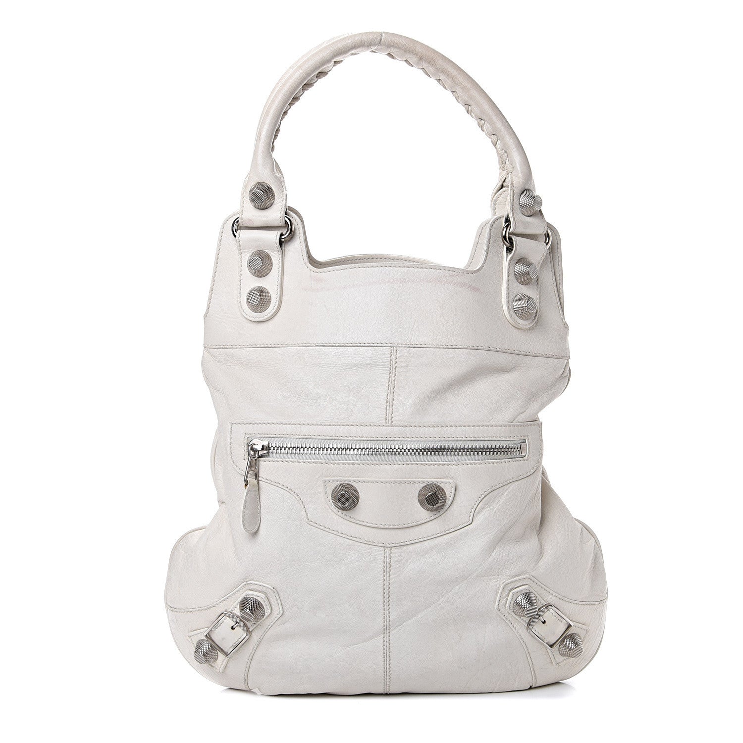 Balenciaga Agneau Giant 21 Silver Hardware Slim Hobo 1 of 18