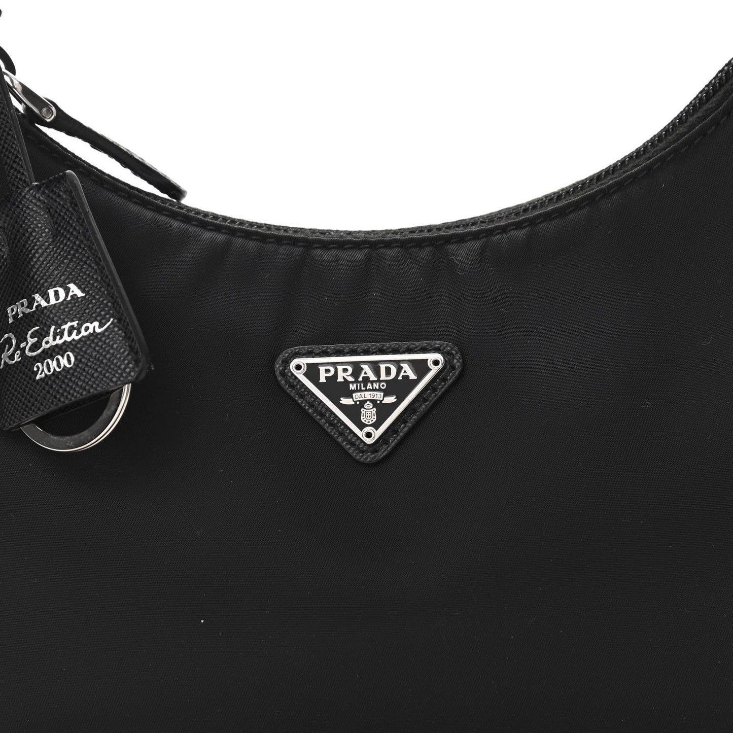 Tessuto Nylon Mini Re-Edition 2000 Bag Black