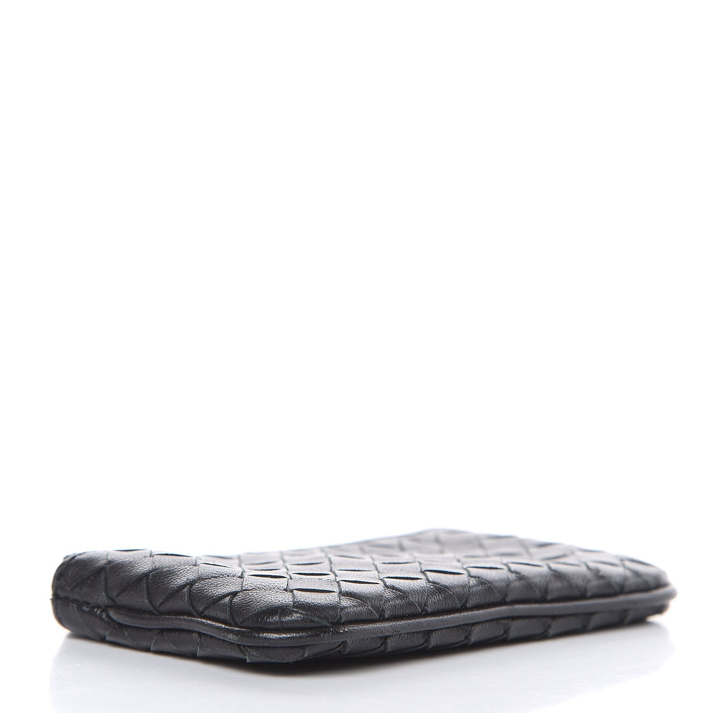 Nappa Intrecciato Key Case Black