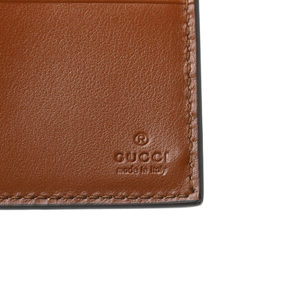 Gucci Plutone Calfskin Logo Bi-Fold Wallet Cuir 7 of 8