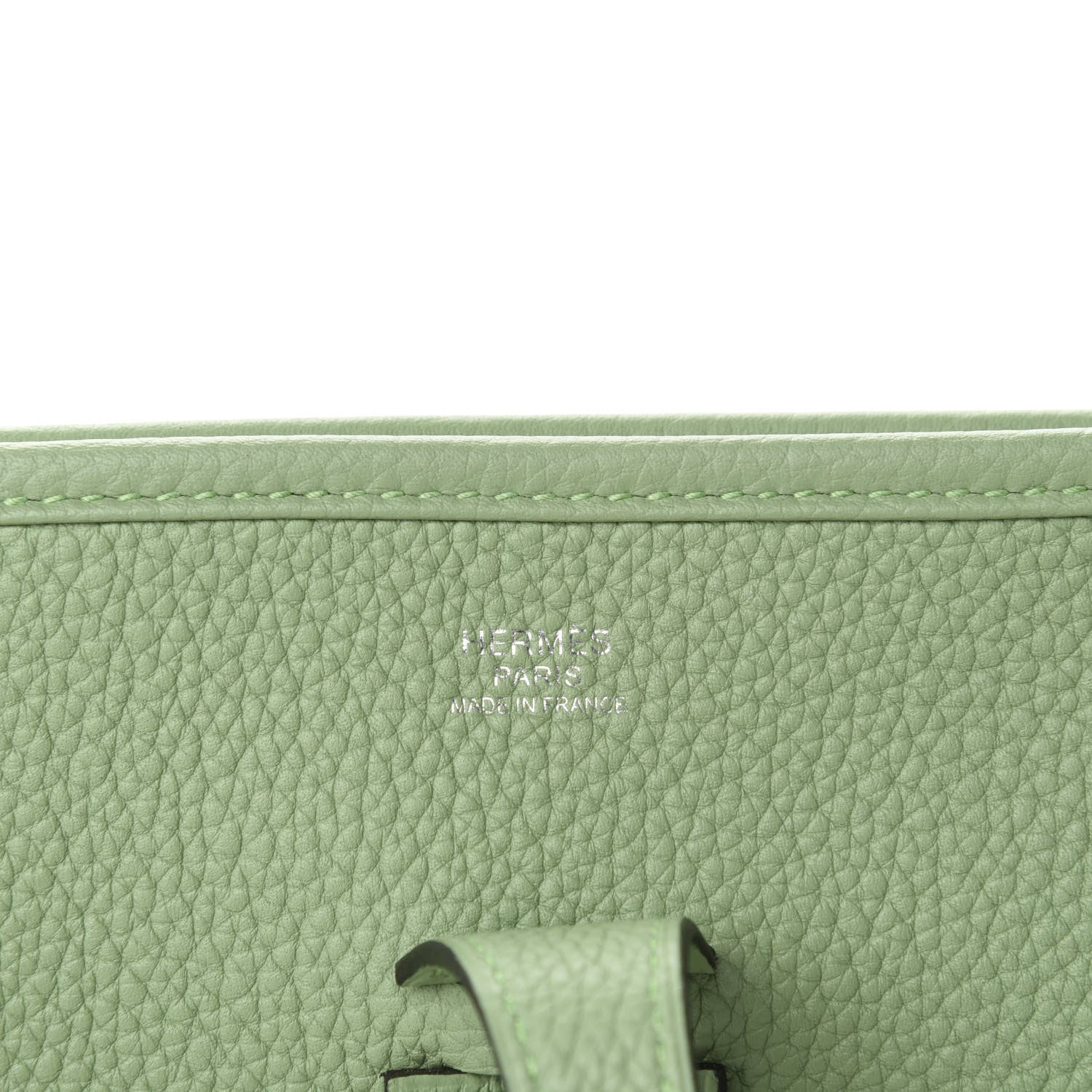 Hermes Taurillon Maurice Evelyne III PM Vert Criquet 8 of 11