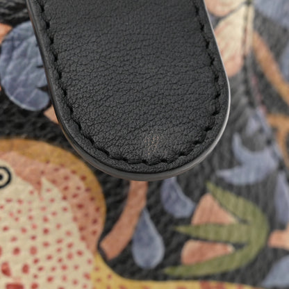 Loewe X WILLIAM MORRIS Calfskin Puzzle Bag Black Multicolor 12 of 12