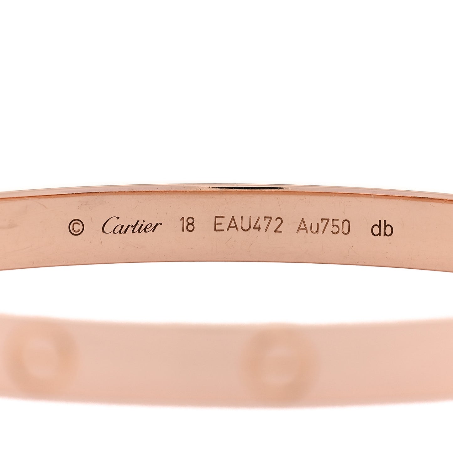 18K Pink Gold LOVE Bracelet 18
