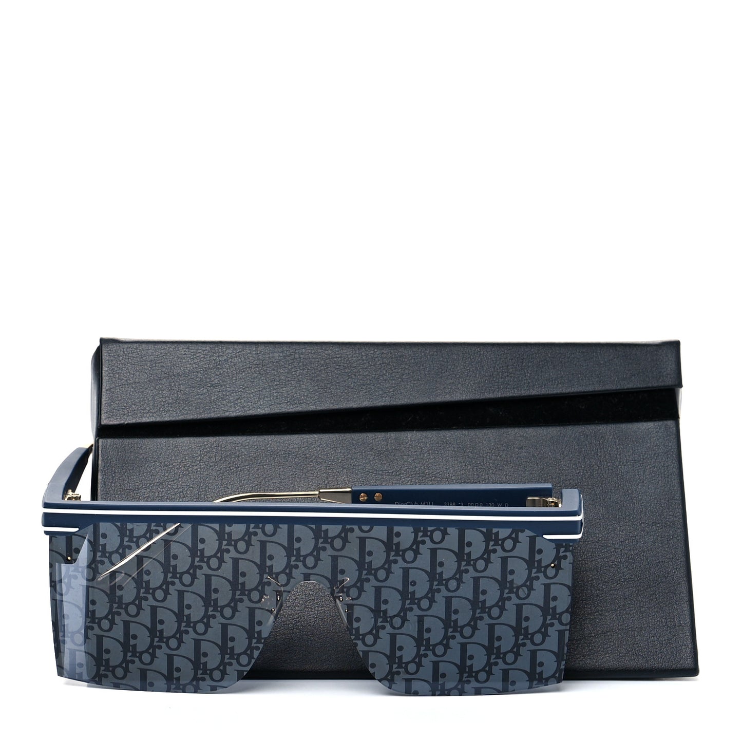 Oblique Diorclub M1U Mask Sunglasses Blue