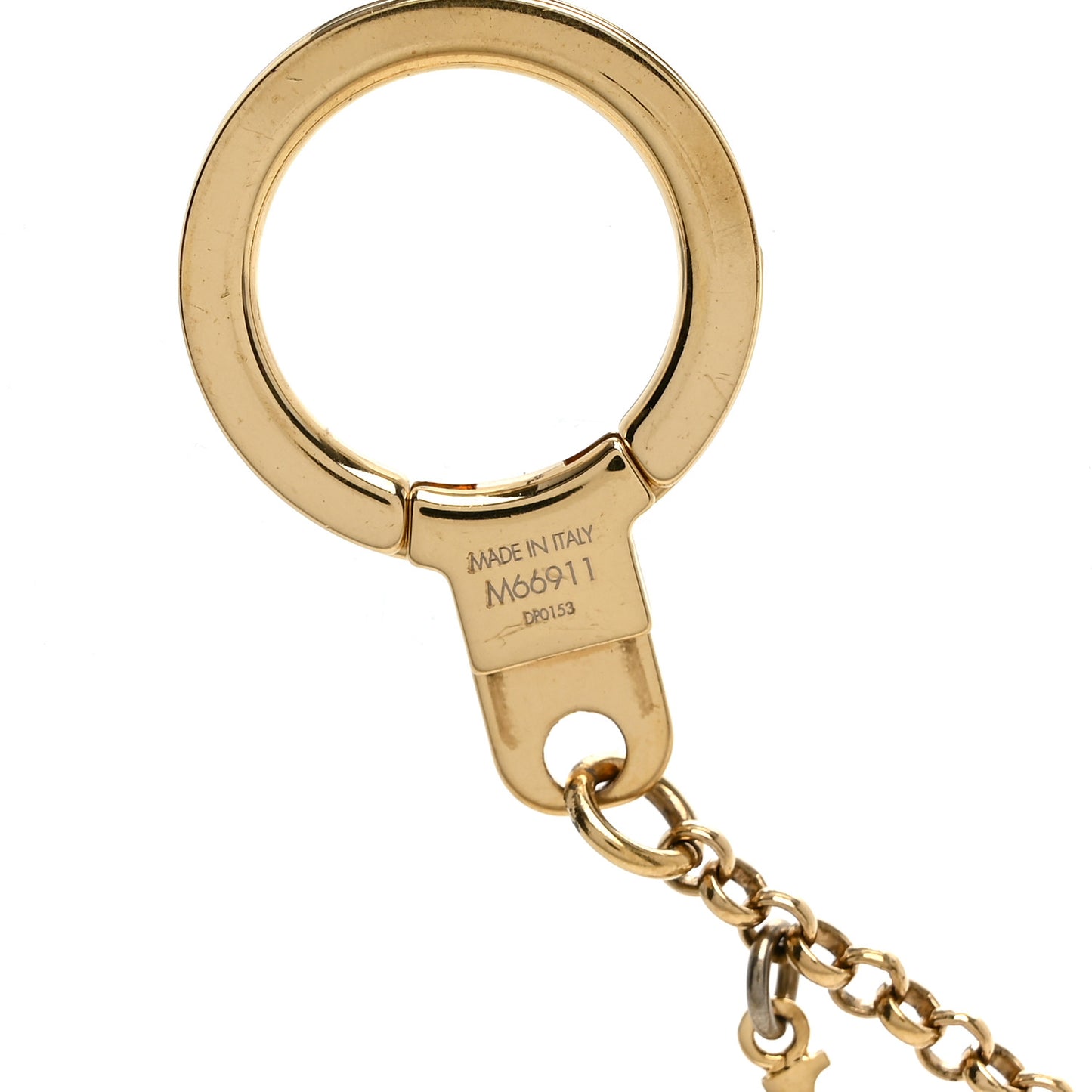 Bee Flower Chain Key Charm