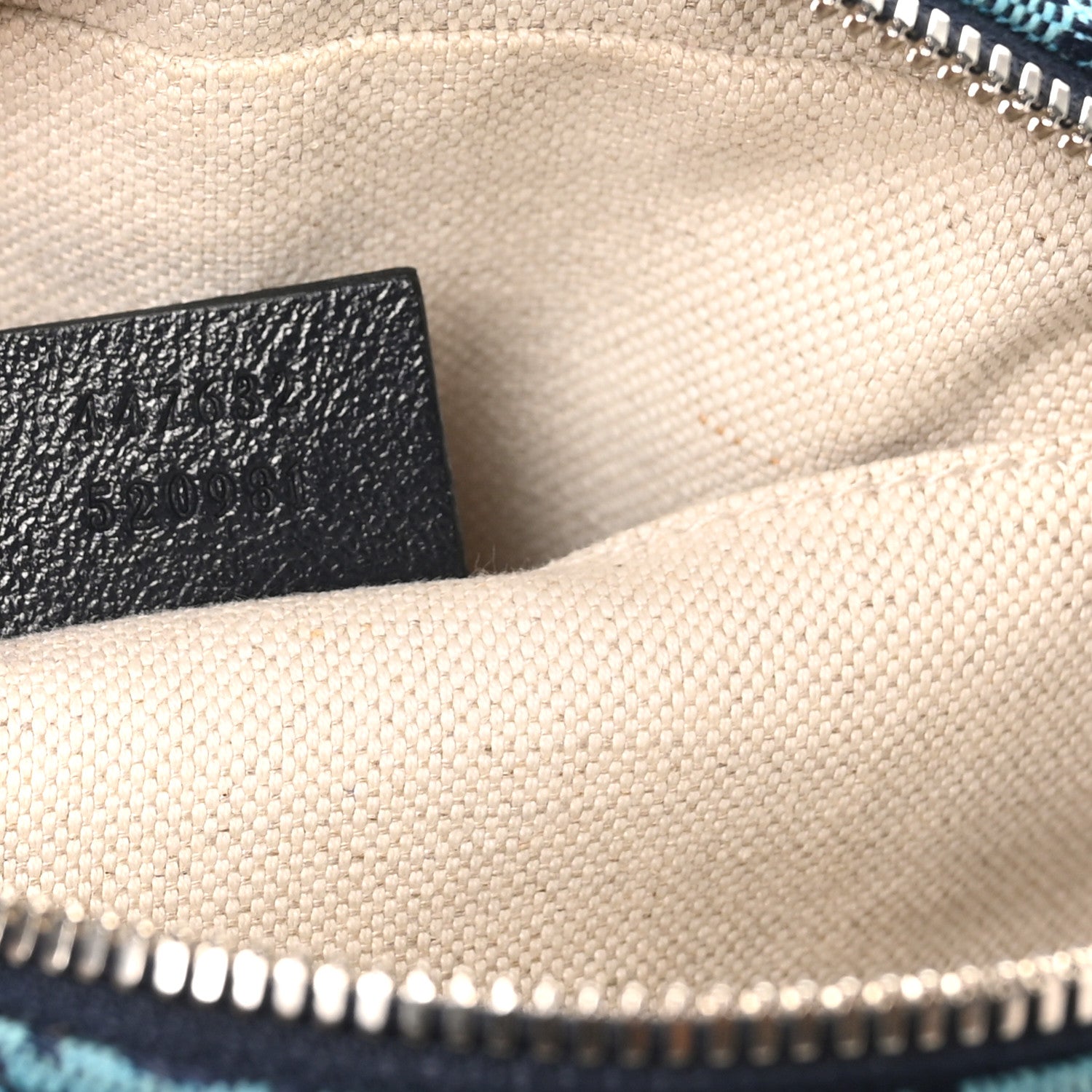 Gucci Monogram Multicolor Matelasse Diagonal Small GG Marmont Chain Shoulder Bag Light Blue Light Blue 7 of 10