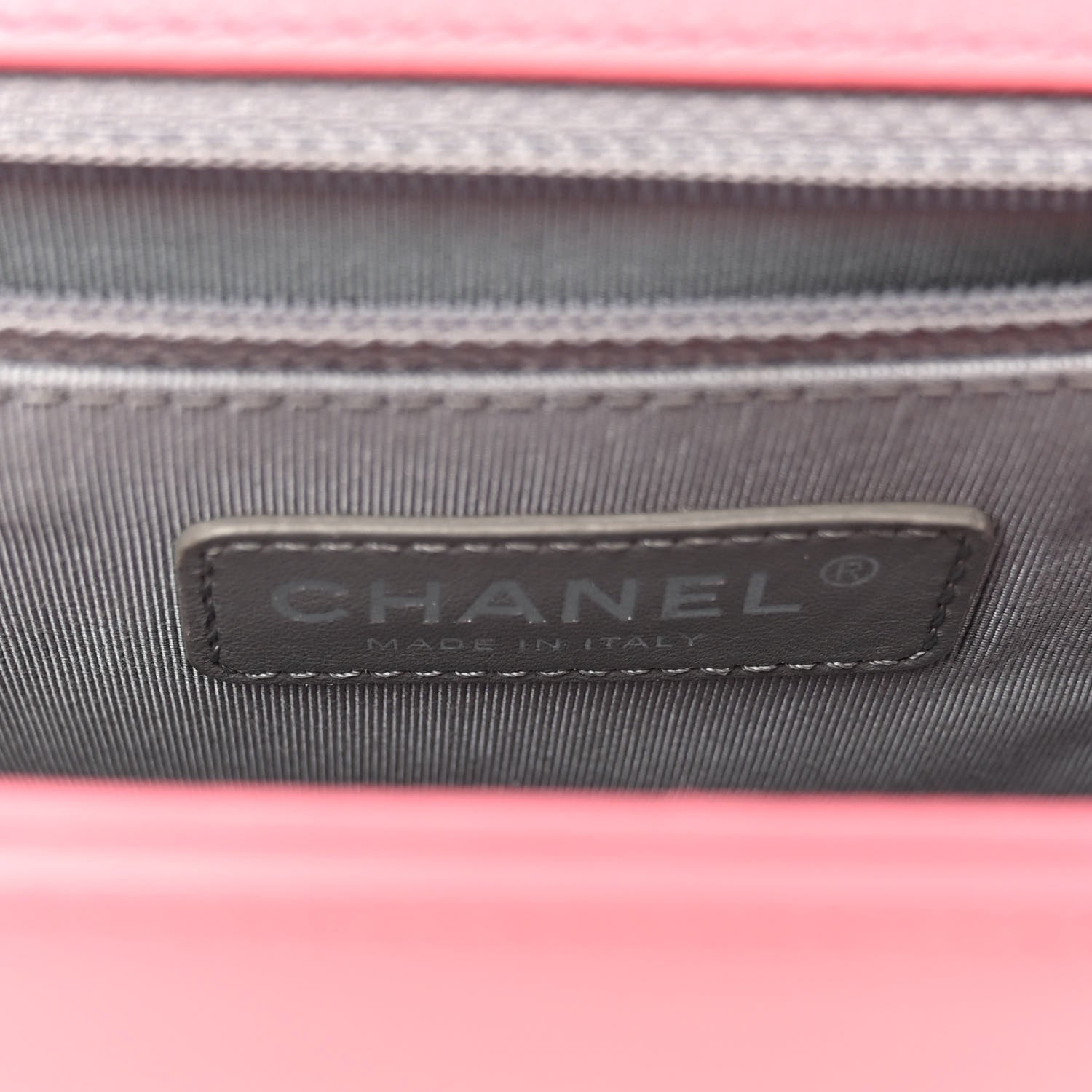 Chanel Calfskin Chevron Quilted New Medium Boy Flap Pink 6 of 10