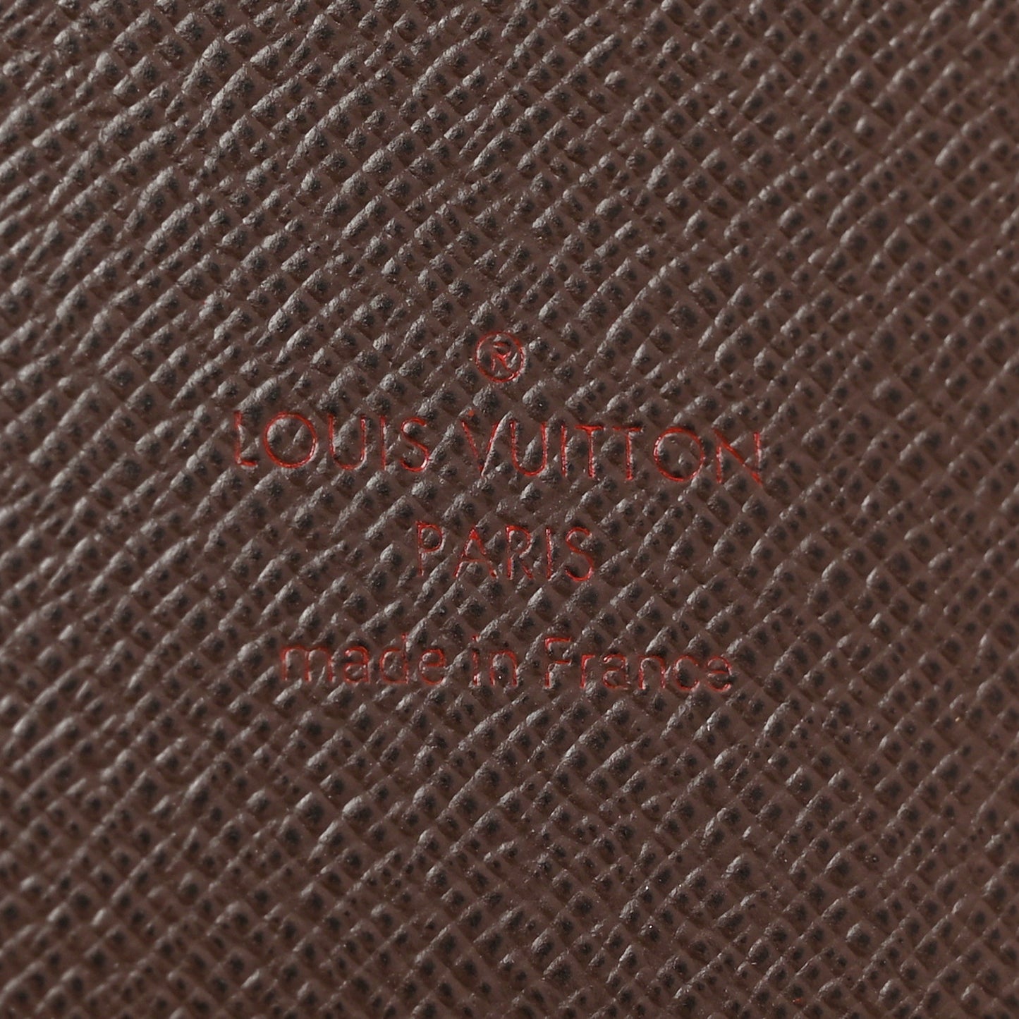 Damier Ebene Large Ring Agenda Cover