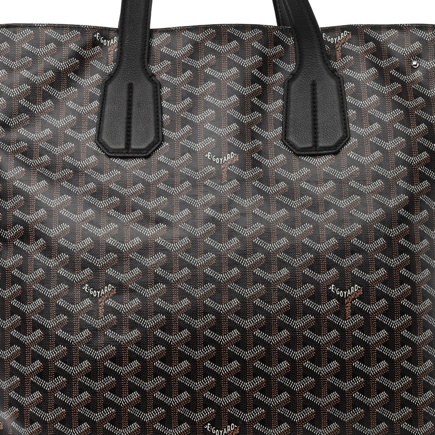 Goyardine Voltaire III Tote Black