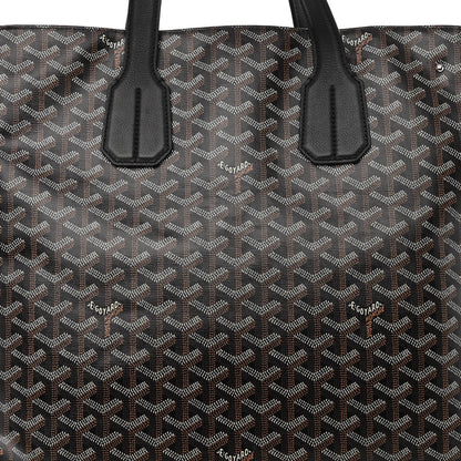 Goyard Goyardine Voltaire III Tote Black 9 of 11