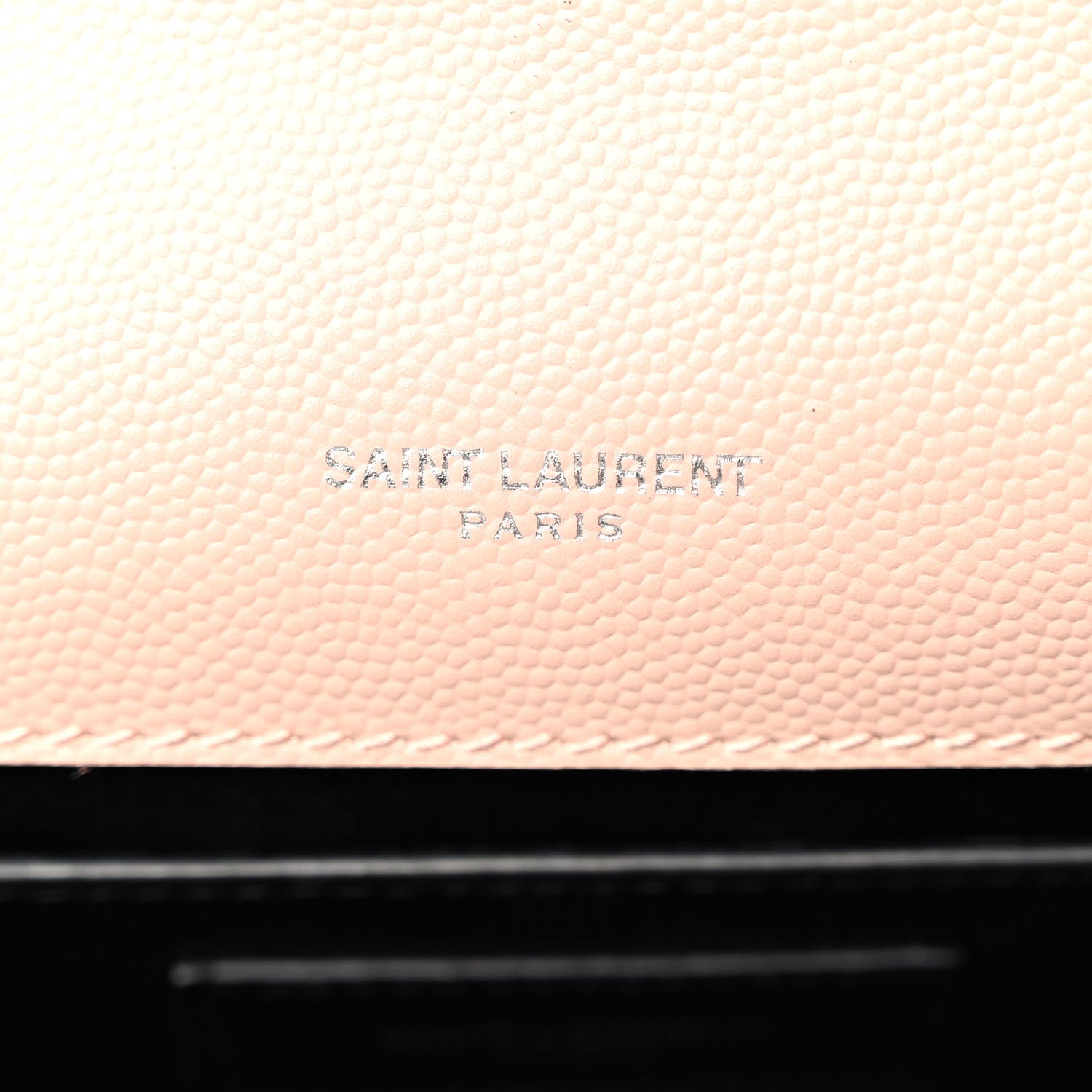 Saint Laurent Grain De Poudre Medium Classic Monogram Kate Tassel Satchel Pale Blush 7 of 11