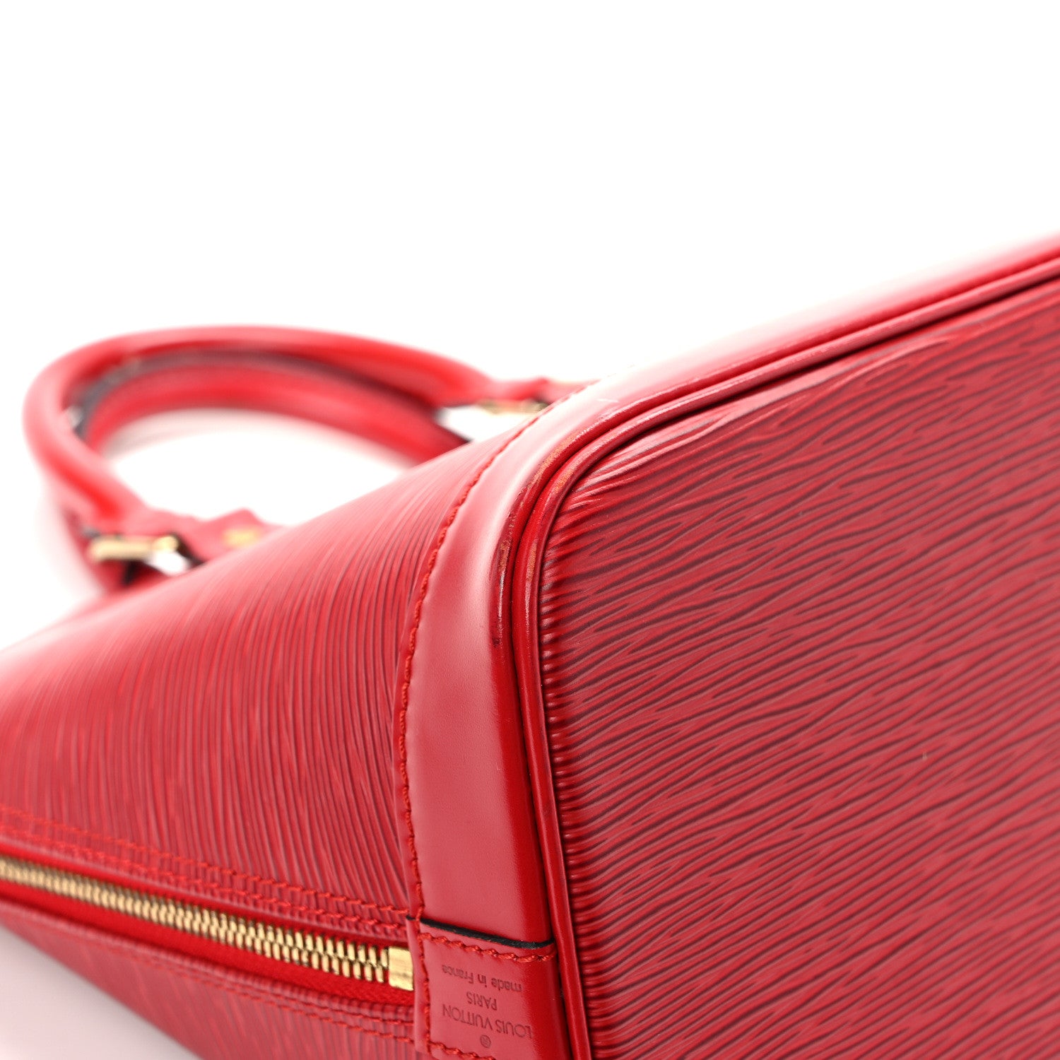 Louis Vuitton Epi Alma PM Castillan Red 10 of 13