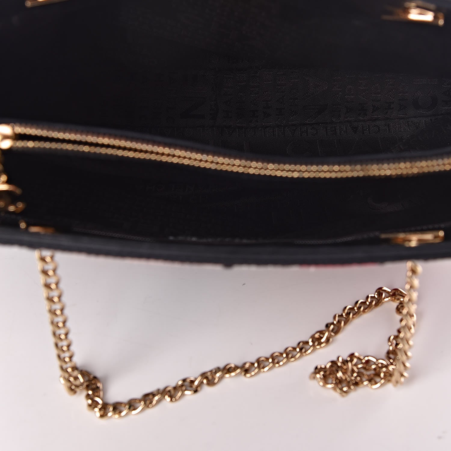 Chanel Needlepoint Precious Symbols Shoulder Bag Black 5 of 11