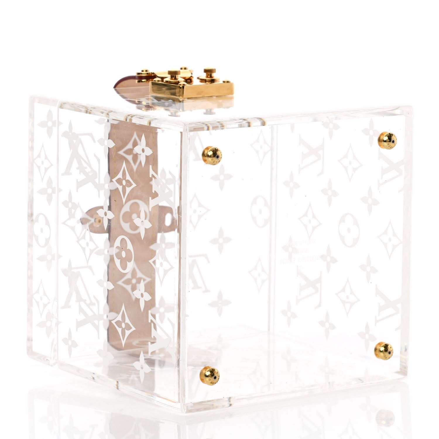 Louis Vuitton Transparent Plexiglass Cube Scott Box 4 of 12