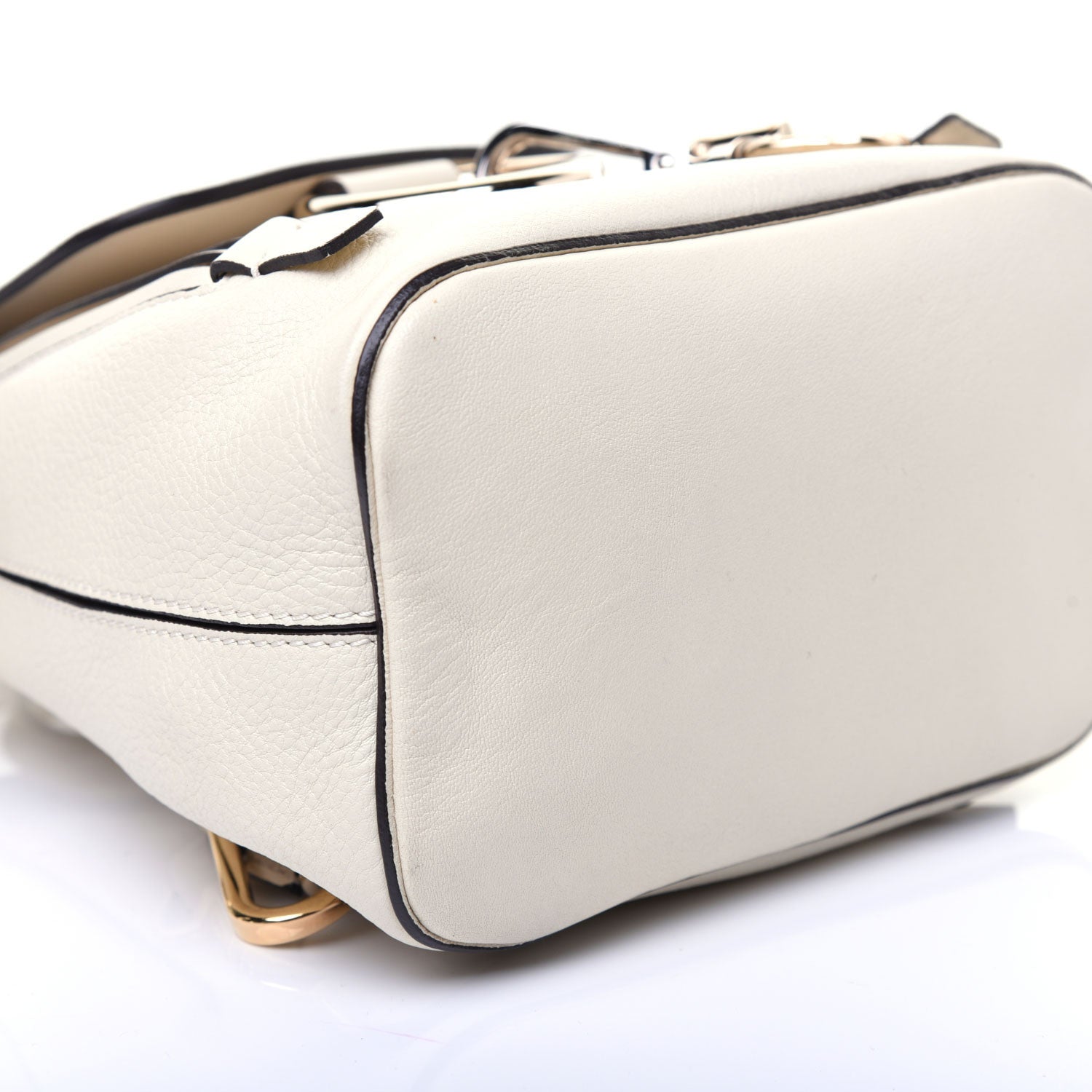 Chloe Suede Calfskin Mini Faye Backpack Off White 5 of 10