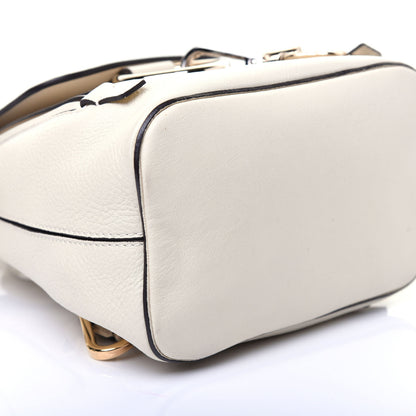 Chloe Suede Calfskin Mini Faye Backpack Off White 5 of 10