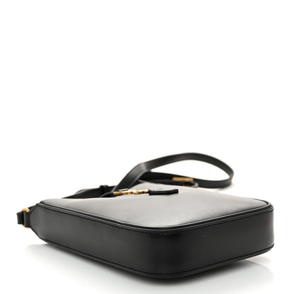 Saint Laurent Smooth Calfskin Mini Le 5 A 7 Vertical Hobo Black 4 of 10