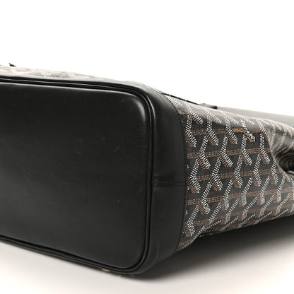 Goyard Goyardine Calfskin Alpin MM Backpack Black 9 of 9