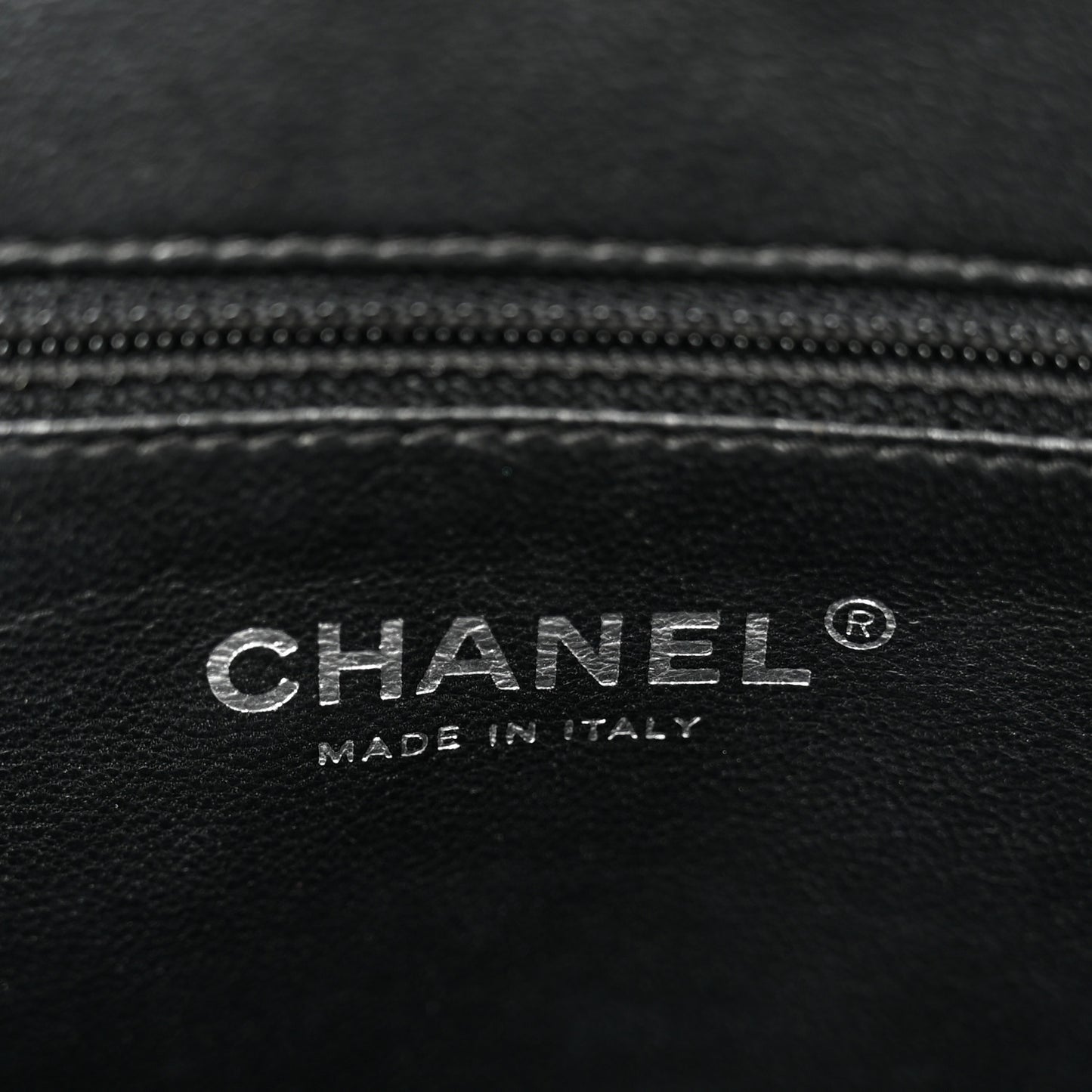 Lambskin Quilted Timeless Clutch Black