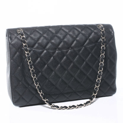 Chanel Caviar Maxi Single Flap Black 3 of 8