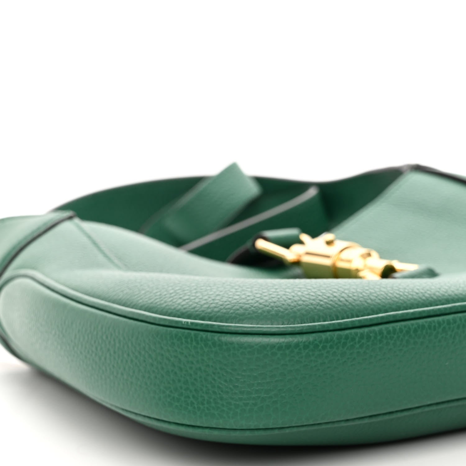 Gucci Grand Prix Calfskin Small Jackie 1961 Hobo Emerald 8 of 11