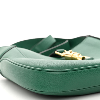 Gucci Grand Prix Calfskin Small Jackie 1961 Hobo Emerald 8 of 11