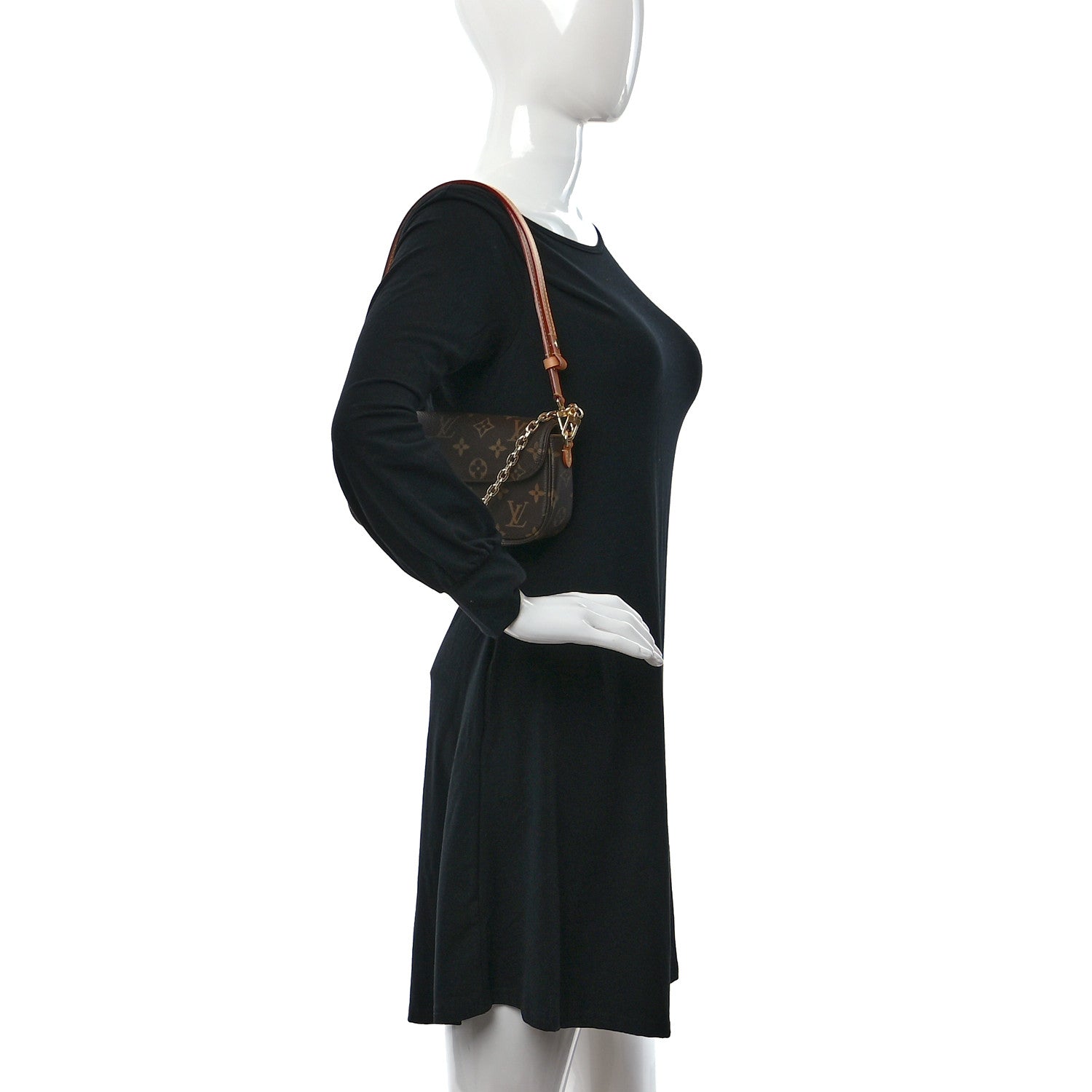 Louis Vuitton Monogram Ivy Wallet On Chain 2 of 12