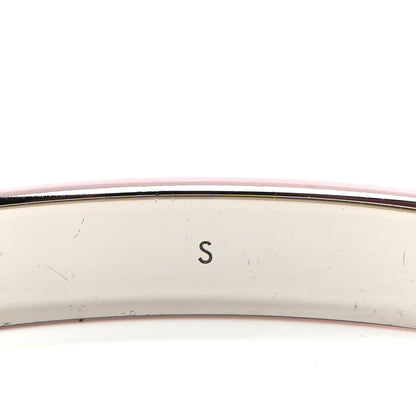 Louis Vuitton Monogram Nanogram Cuff S Pink Silver 5 of 5