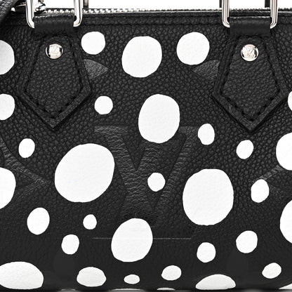 Louis Vuitton LV X YK Empreinte Infinity Dots Nano Speedy Bandouliere Black White 8 of 10