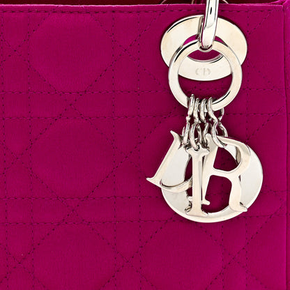 Christian Dior Satin Cannage Mini Lady Dior Pink 8 of 10