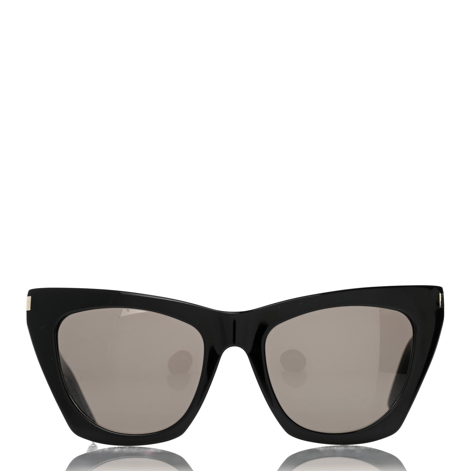 Saint Laurent New Wave SL214 Kate Cat Eye Sunglasses Black 2 of 8