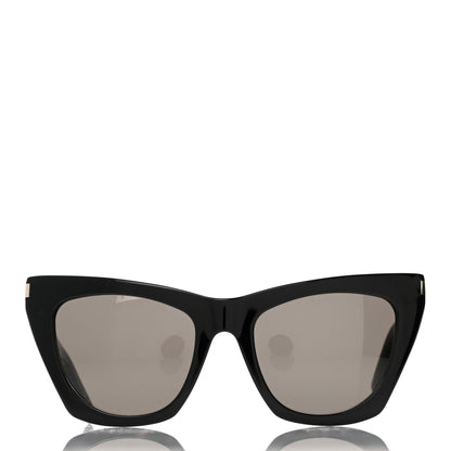 Saint Laurent New Wave SL214 Kate Cat Eye Sunglasses Black 2 of 8