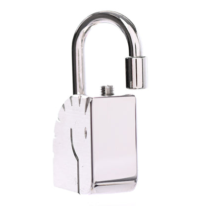 Hermes Palladium Cadenas Horse Key Ring 6 of 6