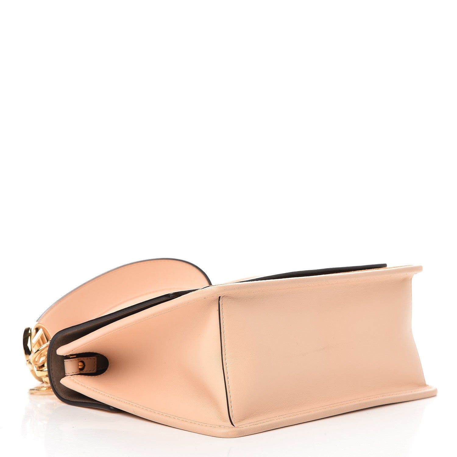 Fendi Vitello Century Velvet F is Fendi FF Kan I Shoulder Bag Tobacco Rosa Plaster 4 of 11
