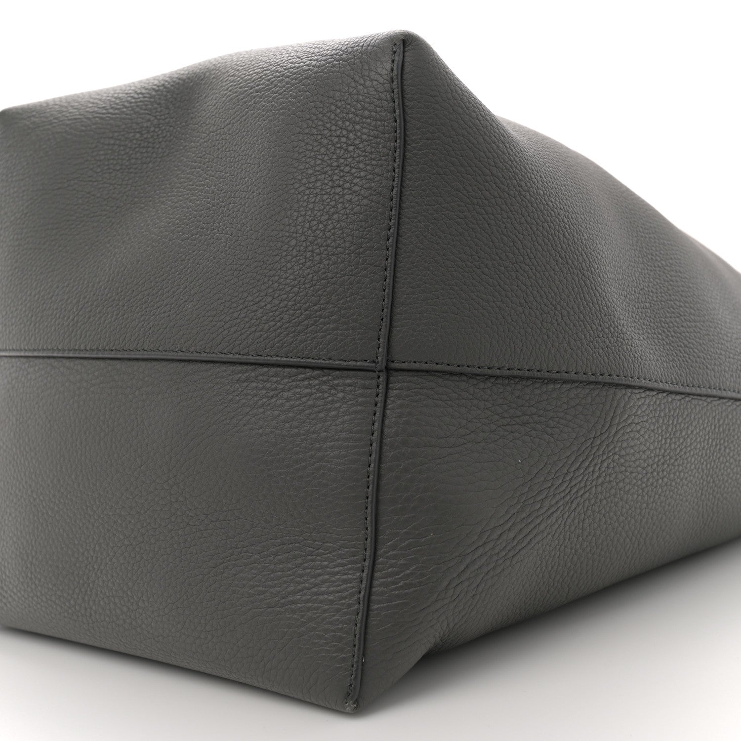 The Row Grained Calfskin Large N/S Park Tote Elephant 10 of 10