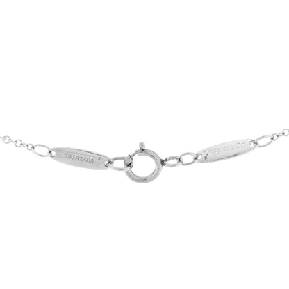 Tiffany Platinum Diamond .65ct Elsa Peretti Diamonds by the Yard Pendant Necklace 4 of 5