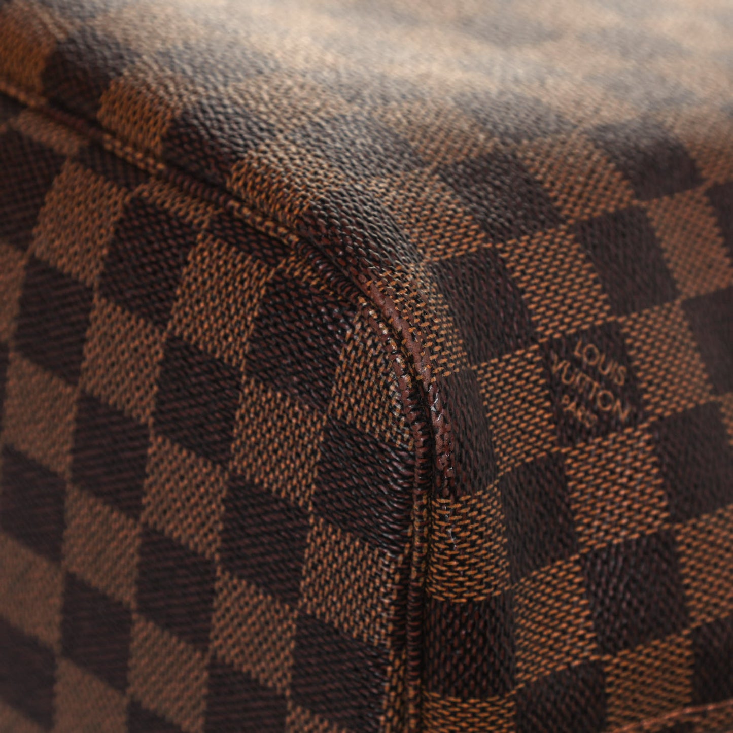 Damier Ebene Neo Neverfull MM Rose Ballerine