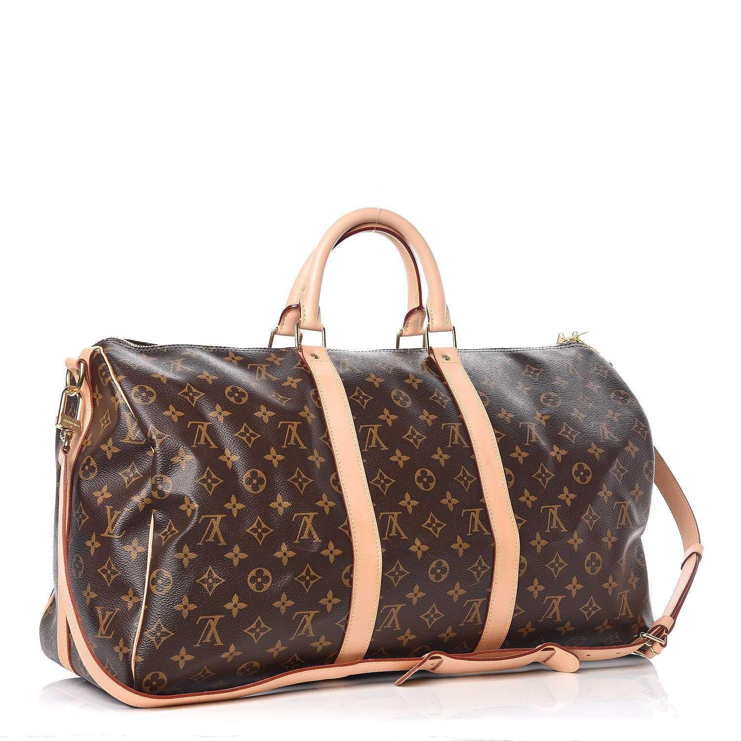 Louis Vuitton Monogram Keepall Bandouliere 50 6 of 12