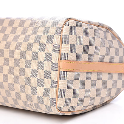Louis Vuitton Damier Azur Speedy Bandouliere 30 9 of 12