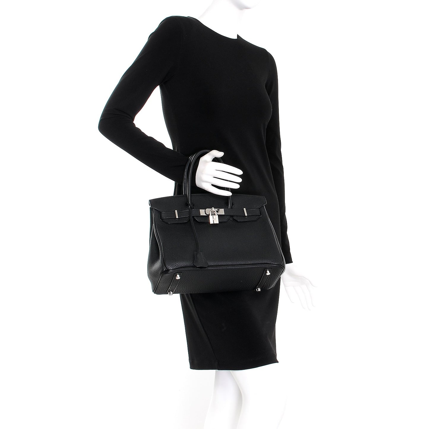 Togo Birkin 30 Black