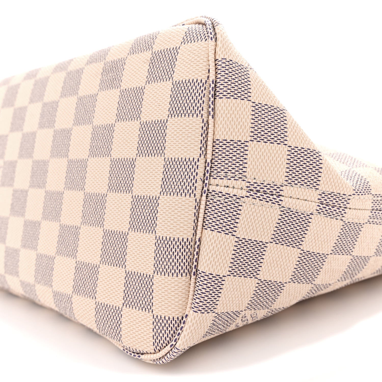 Louis Vuitton Damier Azur Neo Neverfull MM Rose Ballerine 10 of 10